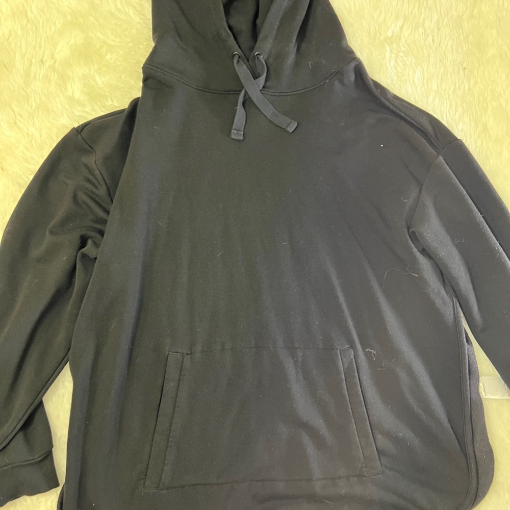 Gap Maternity Open Side Hoodie - Black/Medium - Picture 3 of 6